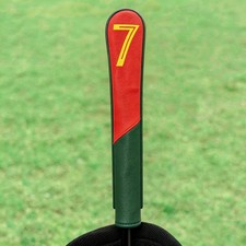 Golf Alignment Stick Cover Practical Golf Accessories Lightweight PU Leather