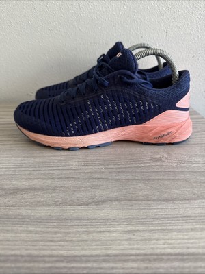 Asics Womens DynaFlyte2 T7D5N Pink Mesh Trail Running Shoes Sneakers Size 8