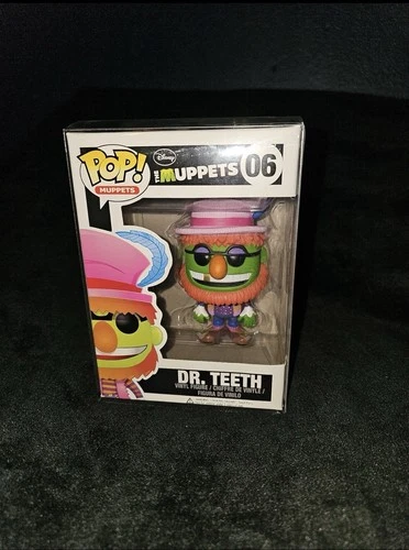 Funko Pop! Disney The Muppets Dr. Teeth #06 Vinyl Figure w/ Protector