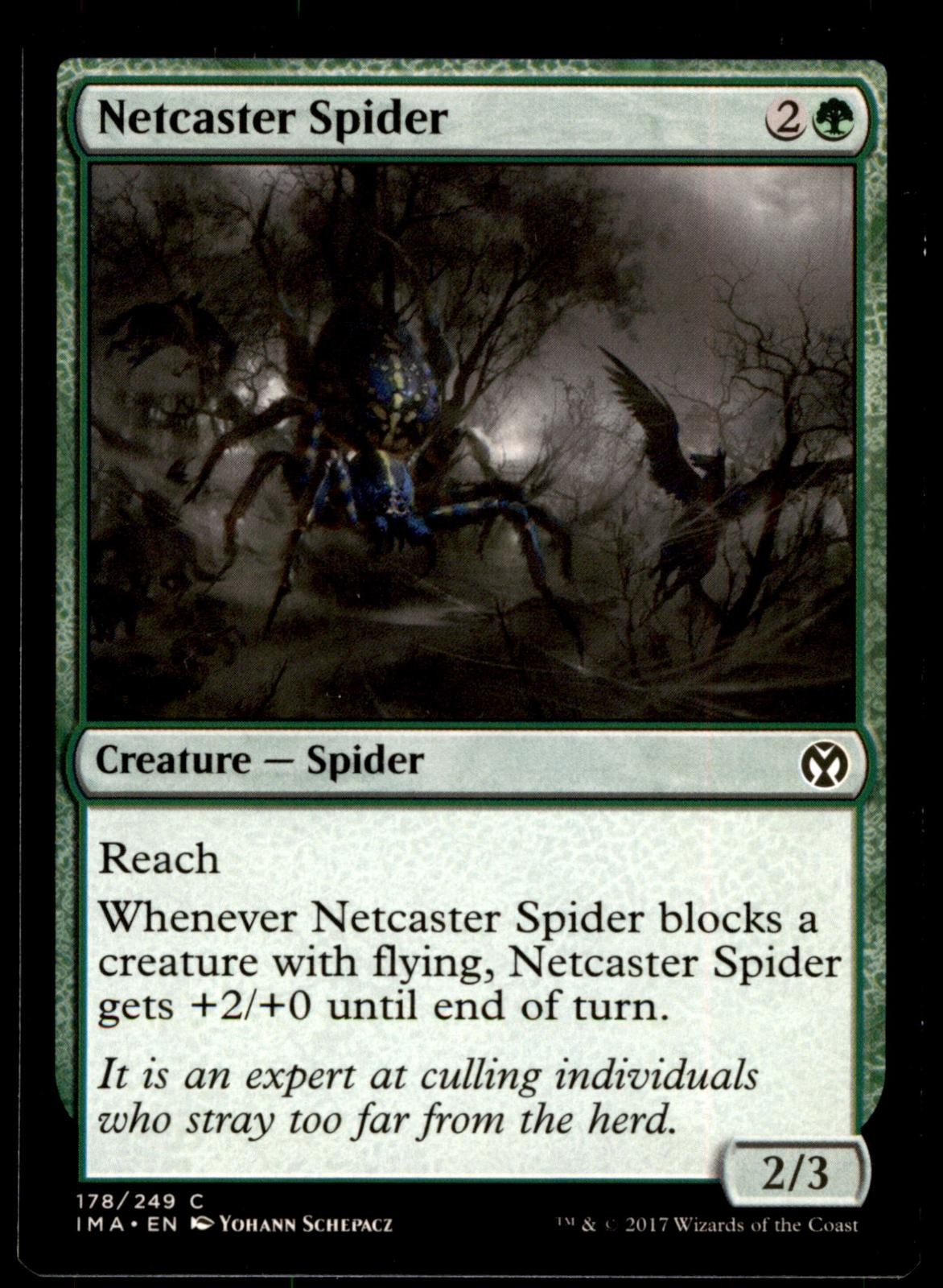 Netcaster Spider 178 C Iconic Masters Magic: The Gathering NM