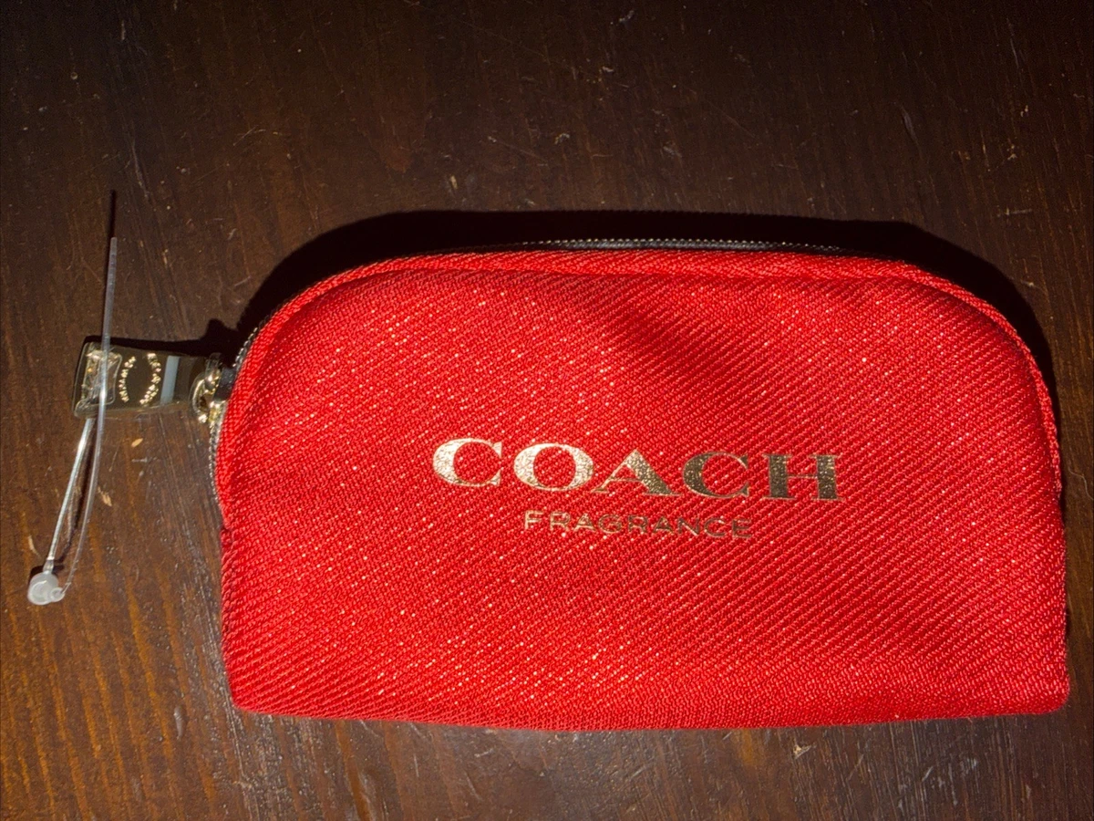 Coach Red Makeup Makeup Bags for sale | eBay