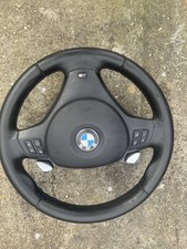BMW E90 E91 E92 E93 M Sport LCi Paddle Shift Steering Wheel Automatic