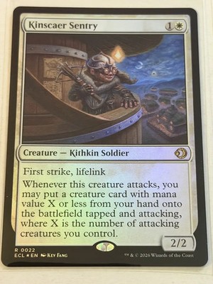 Kinscaer Sentry Lorwyn Eclipsed Foil 22