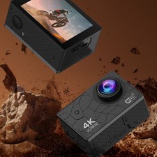 Image of 4K Action Camera DV 170 Degree Wide Angle Rain Proof Anti Shake Fast Data Syn UK