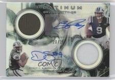 2015 Topps Platinum 20/25 Bryce Petty Devin Smith #DADP-PS Dual Patch Auto i6j