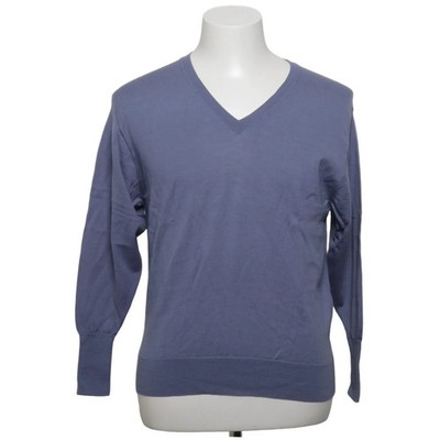 Uniqlo, Pullover, Größe: S, Blau, Einfarbig, Feinstrick #rbJ