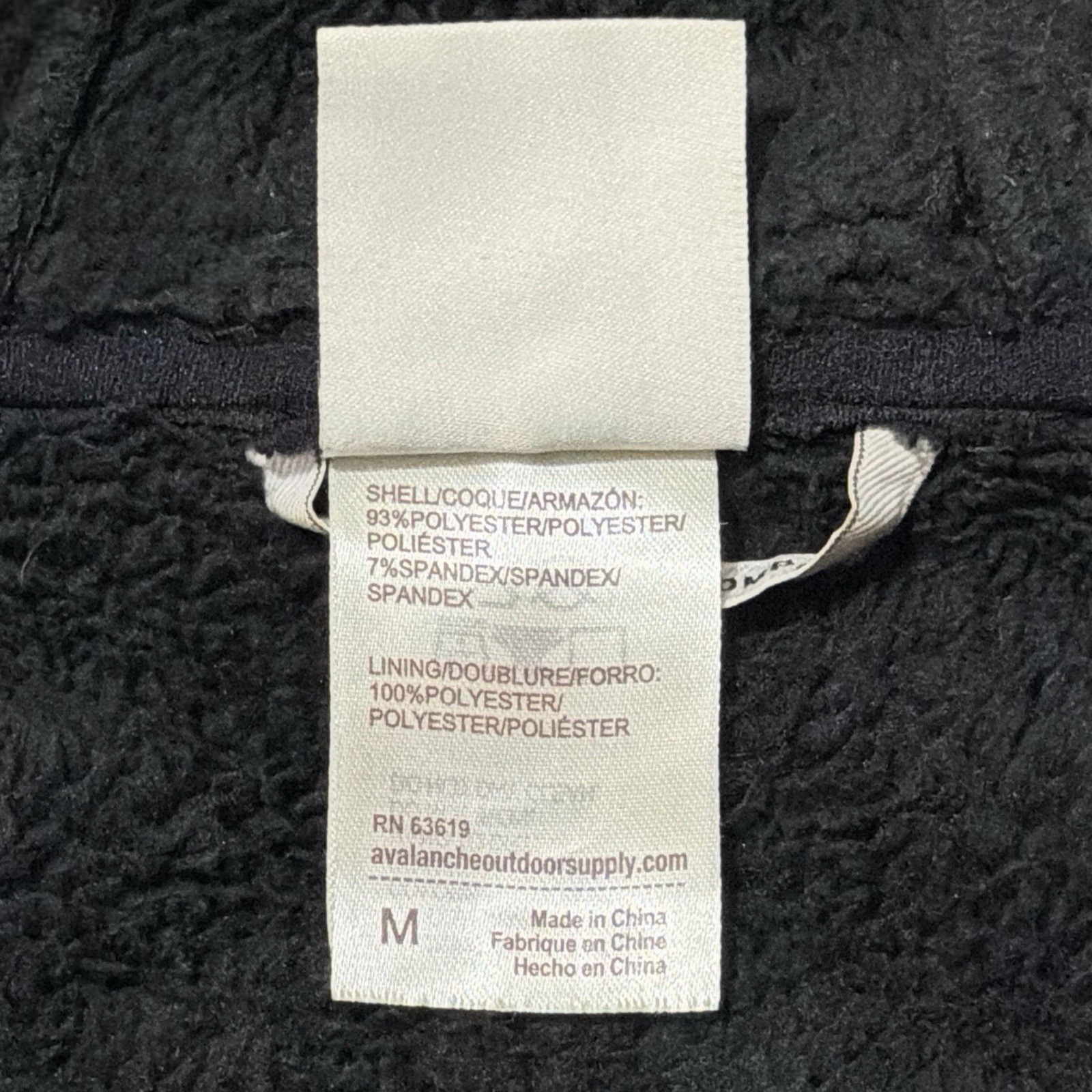 Avalanche Jacket Women’s Black Softshell Fleece L… - image 10