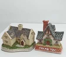 DAVID WINTER COTSWOLD COTTAGE AND THANK YOU WITH BOX