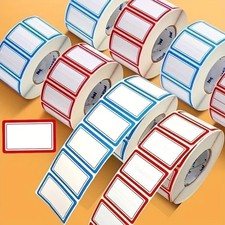 Label Stickers - 500pcs No Residue Oil-Resistant - Fridge Freezer Use