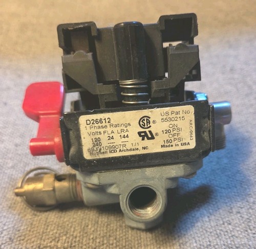 Genuine D26612 Craftsman 4-Port Pressure Switch 120/150 PSI READ