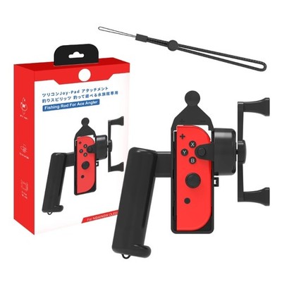 Somatosensory Game Handgrip Controller Holder Fishing Rod Hand Grip for Switch