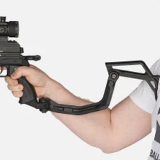 Ergonomic Reverse Crossbow FoIding Adapter For Reverse Crossbow Ergonomic Black