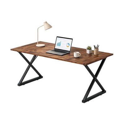 Executive Desk Modern Industrial Computer Desk Timeless Design Fits Contemporary