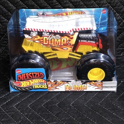 Oversized Hot Wheels Monster Trucks  Gotta Dump ( El Segundo, California ) NIB 