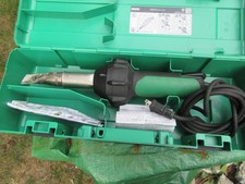 Leister Triac ST 141.228 Plastic Welder with Nozzle and Carrying Case no roller