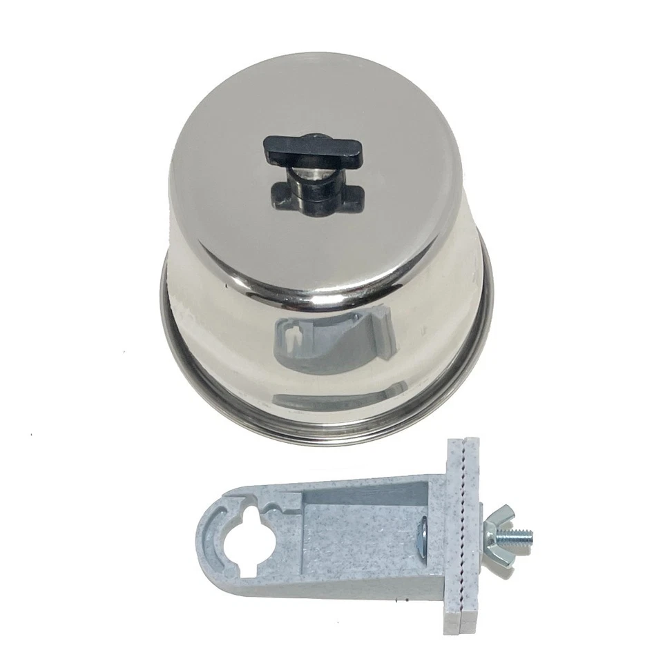 20 oz Lixit ACERO INOXIDABLE tazón de barro loro pájaro perro gato comida agua plato para mascotas  Foto 2 de 4