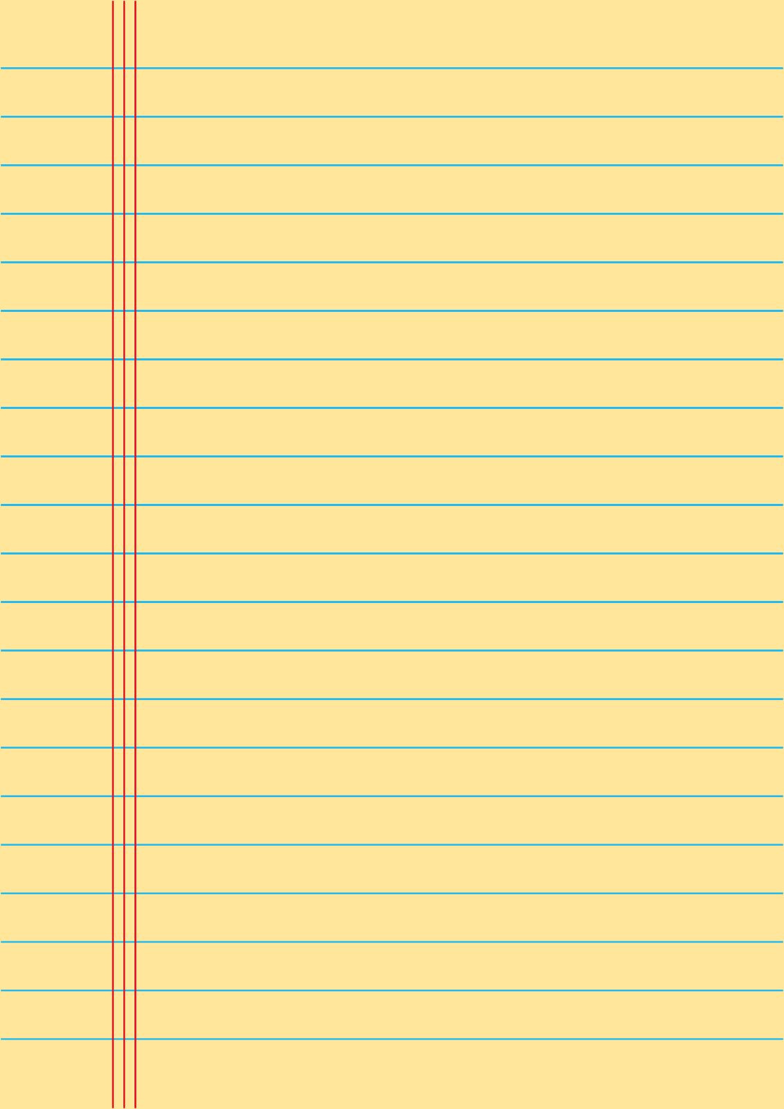 5x Legalpad Notizblock A4, gelbes Papier, Schreibblock - von Experten empfohlen!