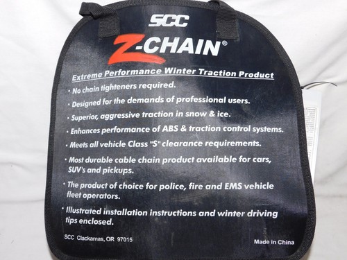 SCC Z-Chain Diagonal Pattern Tire Snow Chains, Stock # Z-555 - Never Used - Picture 5 of 5