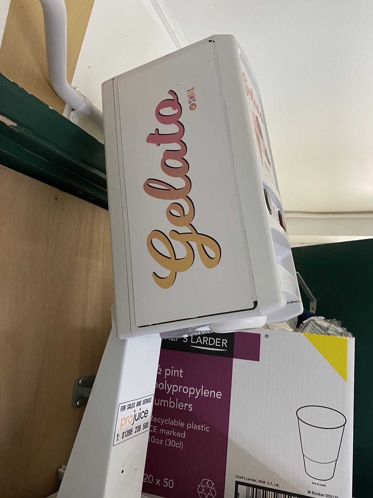 OS7 Commercial Ice Cream Dispenser 240 servings per hour eBay