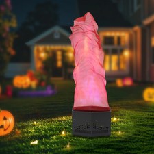 24 LED Flame Fire Light Machine Stage Atmosphere Effect Fake Fire Flame Machine