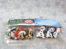Lot 2- Dress It Up Novelty Buttons - Disney Christmas Heads & Frozen - Sealed
