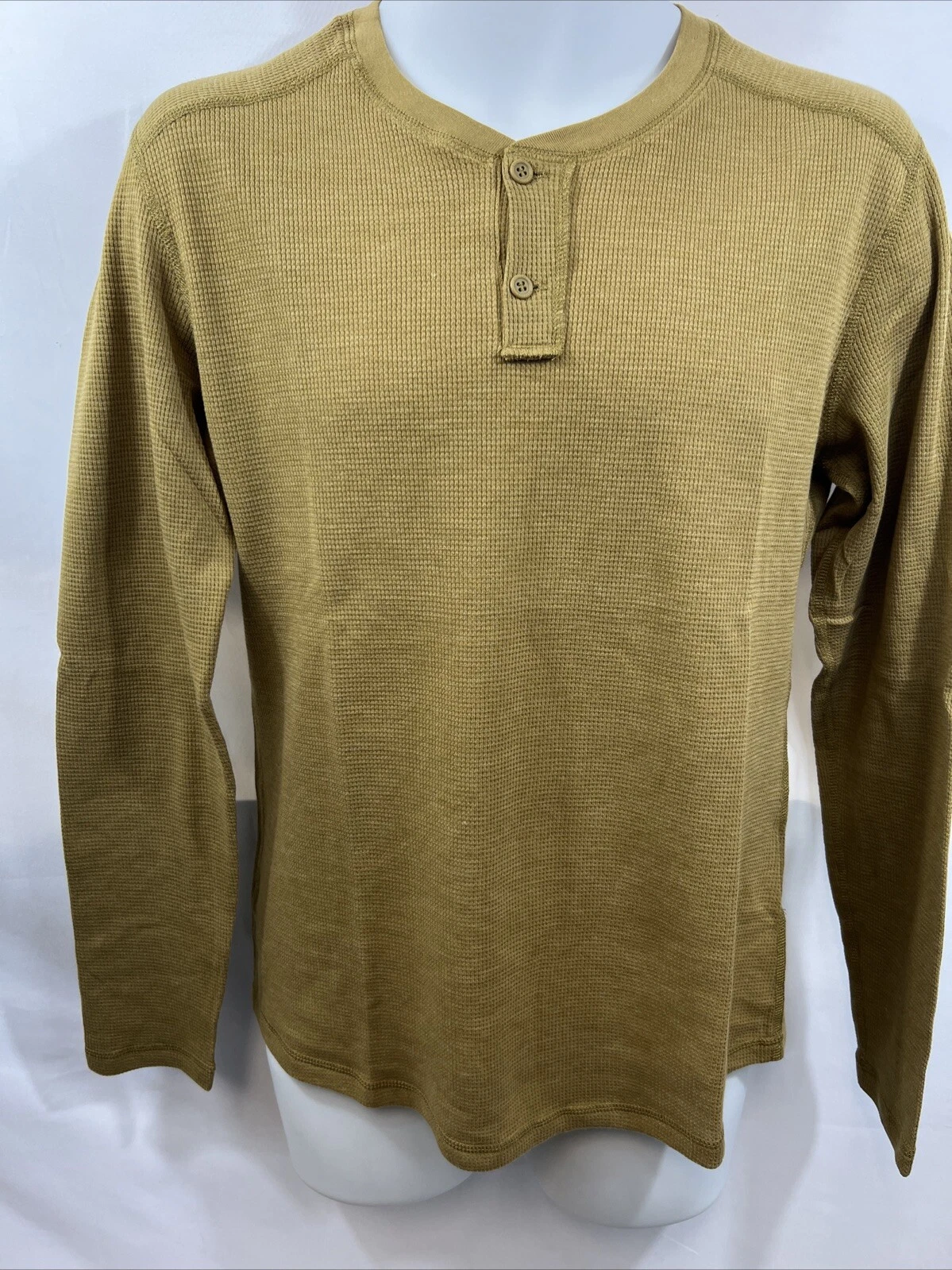 Oliver's Mens Gold Waffle Thermal Sweater NWT Var Sizes Lux Designer Org Rt $89
Opens in a new windo