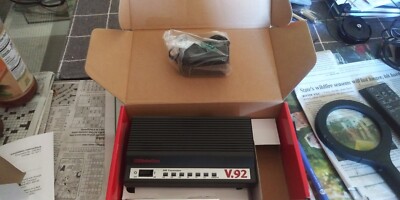 US Robotics V.92 USR5686E  External Modem + Fax