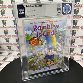 HIGHEST GRADED Rainbow Islands Bubble Bobble Nintendo NES Sealed VGA WATA CGC