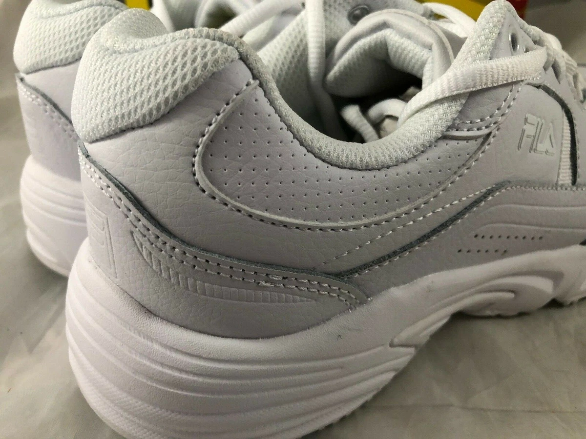 Fila Memory Workshift SR Woman Size 8 Wide White eBay