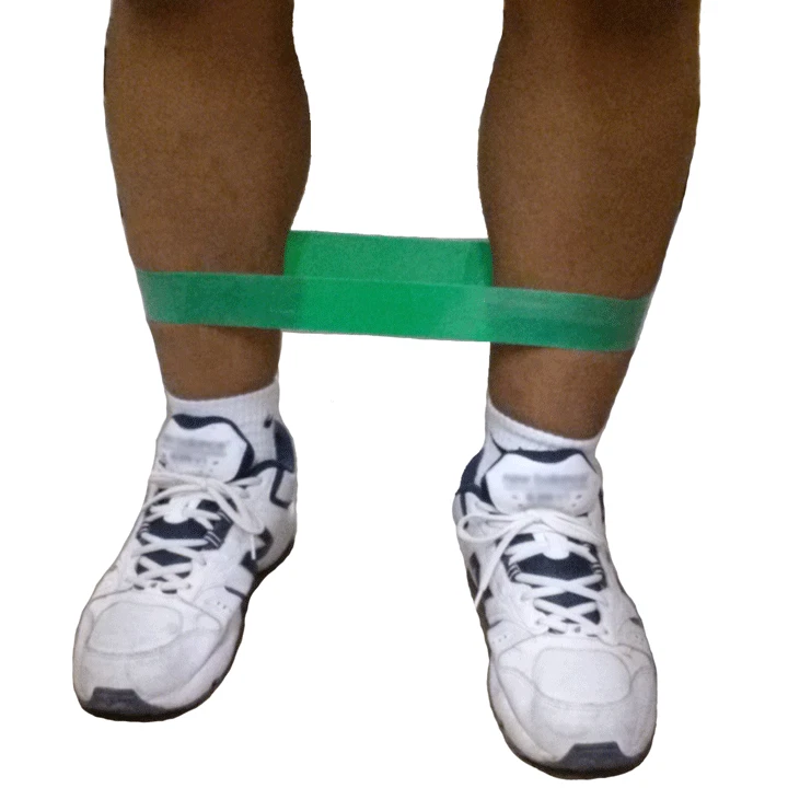 Workoutz 10-Pack Mini Loop Ankle Resistance Band Set Lateral Stepper Booty