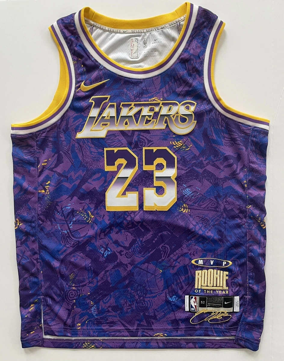 LeBron James Los Angeles Lakers Nike Swingman Jersey Purple