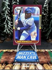 1987 Donruss Baseball Opening Day Dave Winfield Yankees Base Card 243
