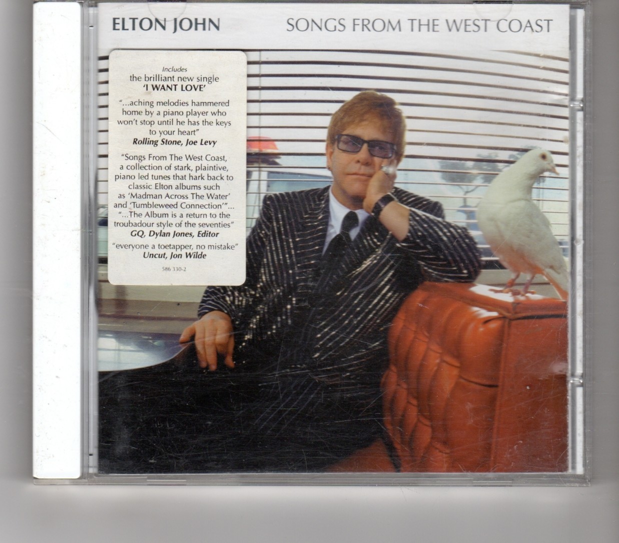 (HP460) Elton John, Songs From The West Coast - 2001 CD