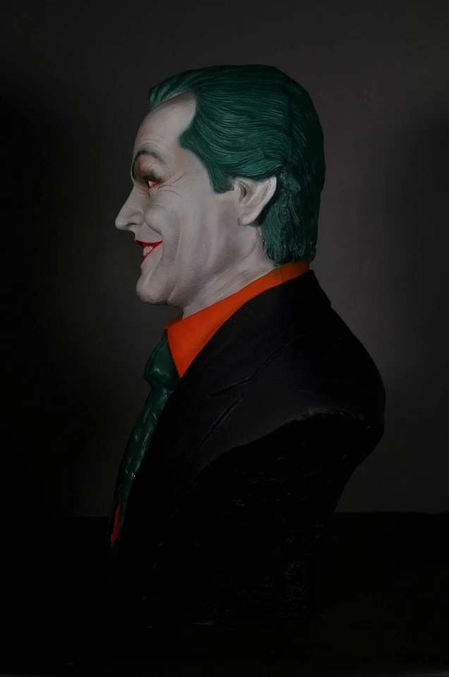 BUSTO BROMA JKER JACK NICK Justicia JLA Personalizada TAMAÑO REAL Estatua Fan Art Finet Foto 3 de 4