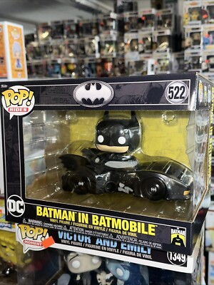 Funko Pop Rides 522 Batman 85th Anniv Batman in Batmobile