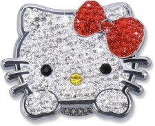 Hello Kitty Bling Car Vehicle Push To Start Button Cover Cute Accessories Red