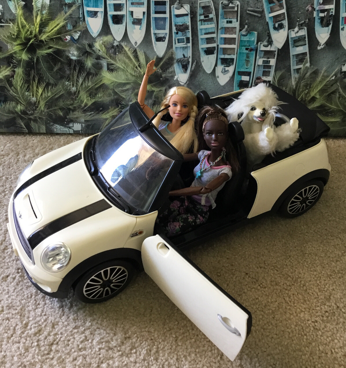 mini cooper barbie