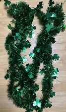 Shamrock Garland Green St. Patrick's Day 7'