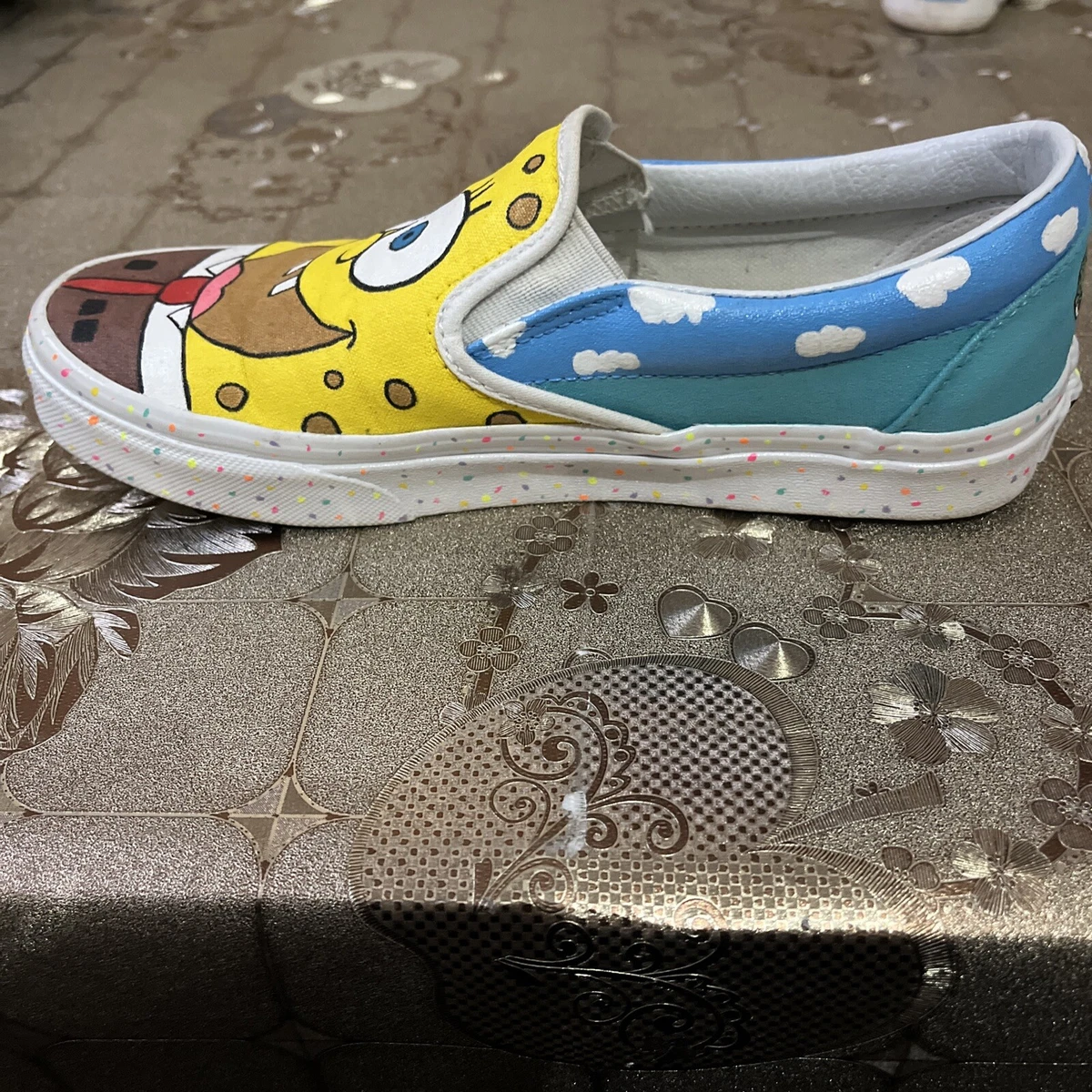 Custom shop spongebob vans