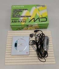 Aiwa Am HX50 Minidisc Portable MD Player Display Fernbedienung Work Tested