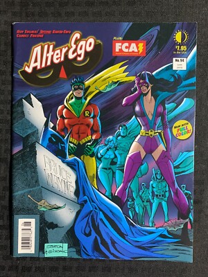 2010 ALTER EGO FCA Magazine #94 FN 6.0 Justice on Two Worlds / G Tuska Tribute