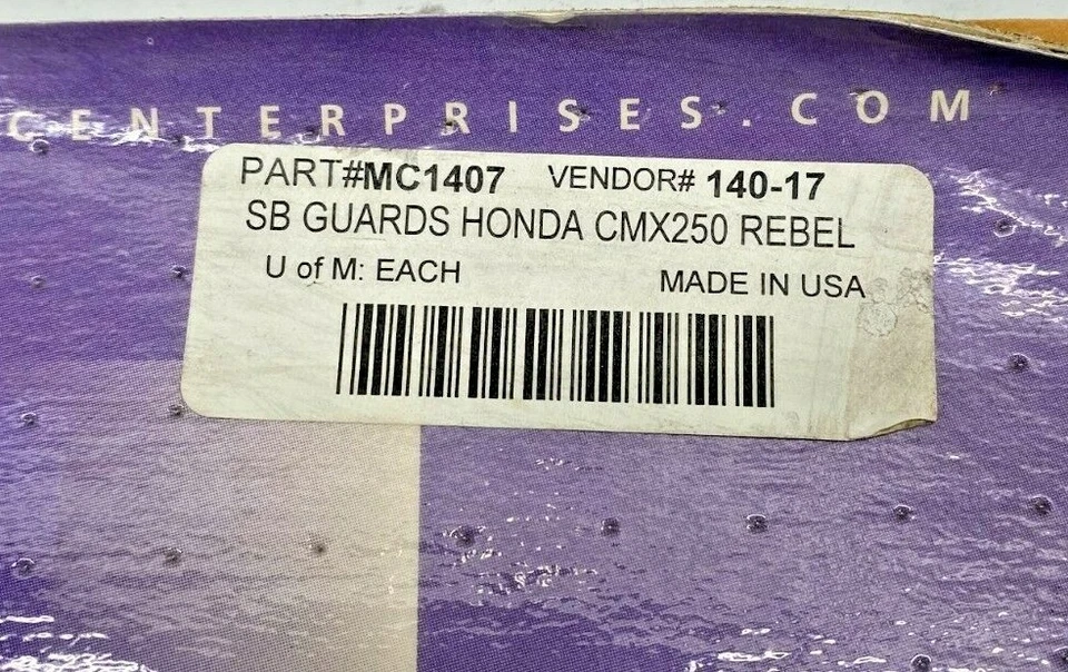 MC Enterprises 140-17 Custom Saddlebag Guards - Изображение 2 из 2