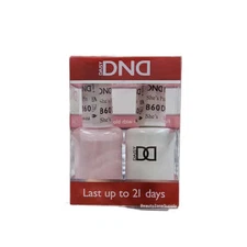 DND Duo Matching Soak-Off Gel & Nail Polish - #860 - She's White? She's Pink?