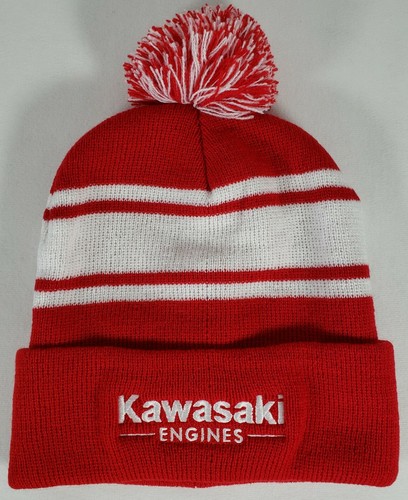 Kawasaki Beanie Red White Unisex 