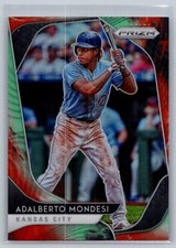 2020 panini prizm baseball adalberto mondesi cosmic haze prizm #99