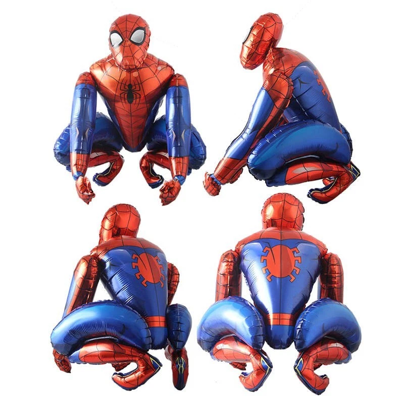 Soporte Globo Spiderman 3D para Decoración Fiesta Cumpleaños Foto 2 de 4