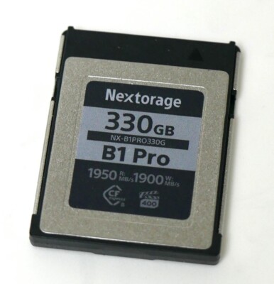 Nextorage B1 Pro Series CFexpress Type B 330GB Anti Static Nextorage B1 Pro Series CFexpress Type B 330GB Anti Static