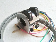 Yamaha CS5 DS6 DS7 R3 R5 Handle Bar Holder Switch Turn Signal Dimmer Light Horn 