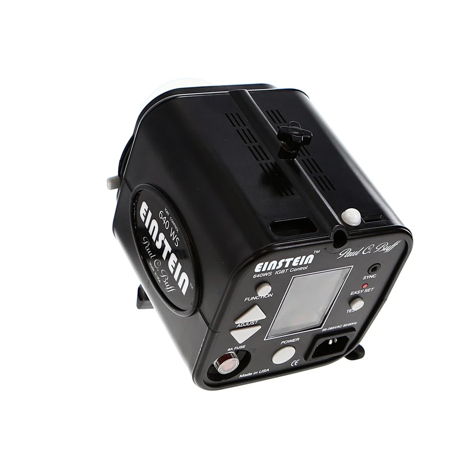 Paul C. Buff Einstein E640 Professional Monolight Flash Unit with Accessories - Image 4 of 4
