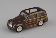 BRUMM elaborazione Fiat 500C giardiniera legno "SERVIZIO CLIENTI ABARTH"